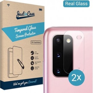 Just in Case Tempered Glass voor de Samsung Galaxy S20 Camera Lens 2 stuks