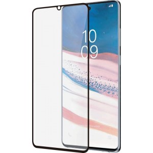 Azuri Curved Tempered Glass RINOX ARMOR- zwart frame - Samsung Gal Note10 Lite/A71