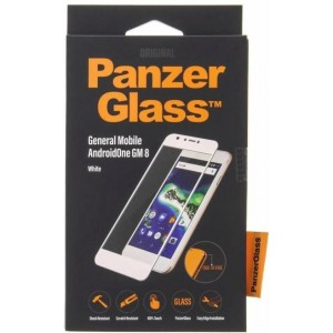 PanzerGlass Premium Screenprotector voor General Mobile GM8 - Wit