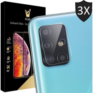 Samsung A51 Screenprotector - Samsung Galaxy A51 Screenprotector Camera Protector Lens - 3 Stuks