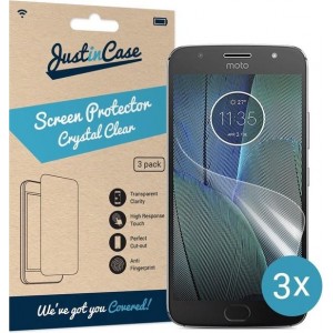 Just in Case Screen Protector Motorola Moto G5S - Crystal Clear - 3 stuks