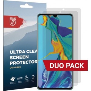 Rosso Huawei P30 Ultra Clear Screen Protector Duo Pack