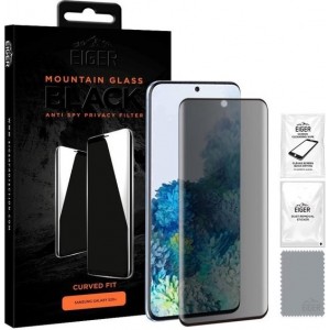 Eiger Mountain Privacy Tempered Glass Samsung Galaxy S20 Plus Zwart