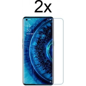 Oppo Find X2 Screenprotector Glas - 2x Oppo Find X2 Screen Protector Glas