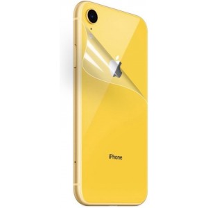 Achterkant protector folie voor iPhone Xr transparant