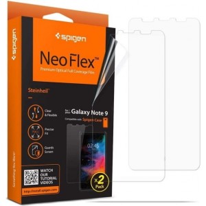 Samsung Galaxy Note 9 Screenprotector Spigen Neo Flex HD (2 Pack)