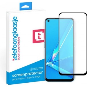 OPPO A72 screenprotector gehard glas Edge to Edge