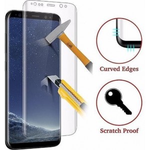 ShieldCase Tempered Glass Screenprotector Samsung Galaxy S8 curved