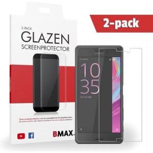 2-pack BMAX Sony Xperia X Performance Glazen Screenprotector | Beschermglas | Tempered Glass