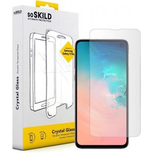 SoSkild Samsung Galaxy S10e Full Glue Tempered Glass Zwart