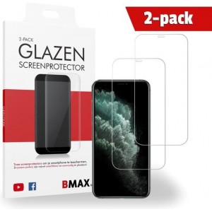 2-pack BMAX Apple iPhone 11 Pro Screenprotector van gehard glas | Beschermglas | Tempered Glass