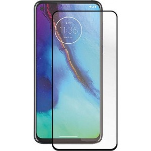 Oppo Find X2 - Full Cover Screenprotector - Case-Friendly - Zwart