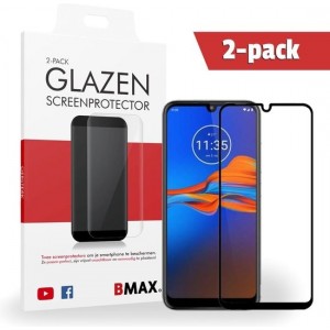 2-pack BMAX Glazen Screenprotector Motorola Moto E6 Plus / Beschermglas / Tempered Glass / Glasplaatje