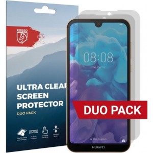 Rosso Huawei Y5 (2019) Ultra Clear Screen Protector Duo Pack