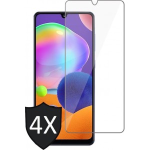 Samsung A31 Screenprotector - Samsung Galaxy A31 Screenprotector - Screen Protector Glas - 4 Stuks