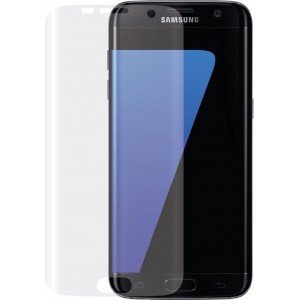 Azuri screenprotector met gebogen verhard glas (2 stuks) - Voor Samsung Galaxy S7 edge - Transparant