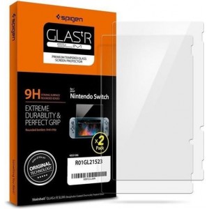 Spigen Dual Pack Glas tR Slim Nintendo Switch Tempered Glass - R01GL21523