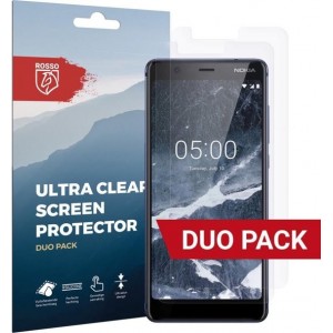 Rosso Nokia 5.1 Ultra Clear Screen Protector Duo Pack