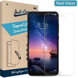 Just in Case Tempered Glass Xiaomi Redmi Note 6 Pro Protector - Arc Edges