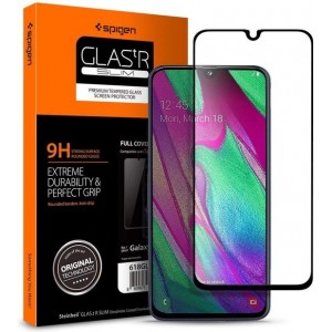 Spigen Galaxy A40 Glass FC Black 1Pack