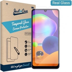 Just in Case Tempered Glass Samsung Galaxy A31 Protector - Arc Edges