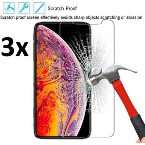 4mobilez 3x iPhone X/XS/11 Pro screenprotectors set 2.5D - case friendly