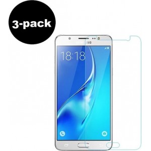 Samsung Galaxy J5 (2016) Screenprotector Tempered Glass - 3 PACK