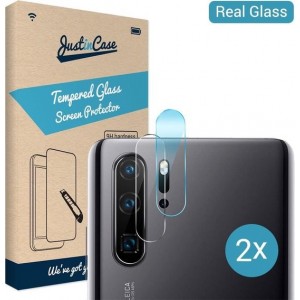 Just in Case Tempered Glass voor de Huawei P30 Camera Lens 2 stuks