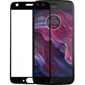 Azuri screenprotector flat tempered glass RINOX ARMOR - Voor Motorola Moto X4 - Zwart 2 stuks