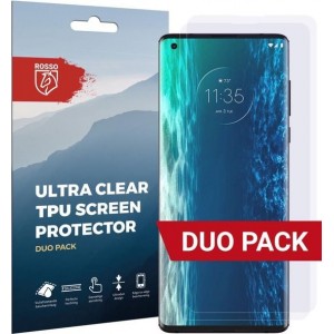 Rosso Motorola Edge Clear Screen Protector 2-Pack