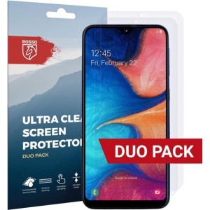 Rosso Samsung Galaxy A20E Ultra Clear Screen Protector Duo Pack