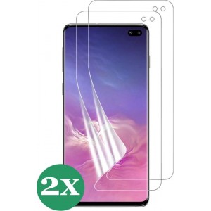 Samsung Galaxy S10 Plus Screenprotector - Folie Full - 2 Stuks