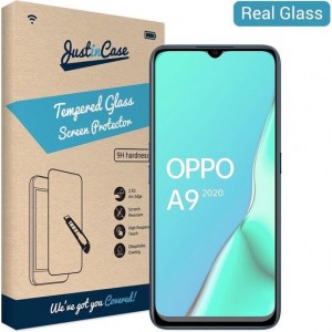 Just in Case Tempered Glass Oppo A9 2020 Protector - Arc Edges