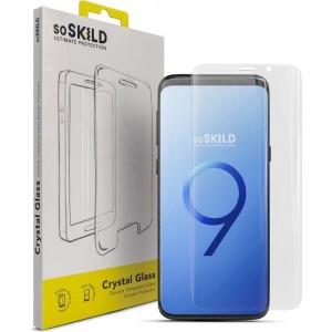 SoSkild Edge to Edge Tempered Glass Screen Protector voor Samsung Galaxy S9+