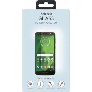 Selencia Gehard Glas Screenprotector voor Motorola Moto G6