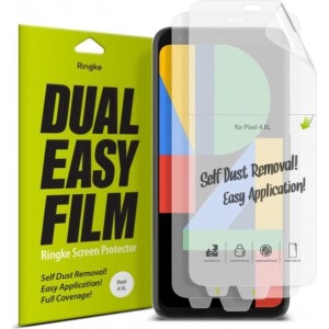 Ringke Dual Easy Film Google Pixel 4 XL Screenprotector (Duo Pack)