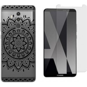 MP Case screenprotector + Tribal back cover voor Huawei Mate 10 Pro