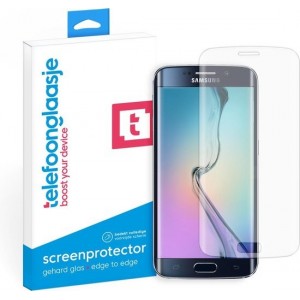 Samsung Galaxy S6 Edge screenprotector gehard glas Edge to Edge