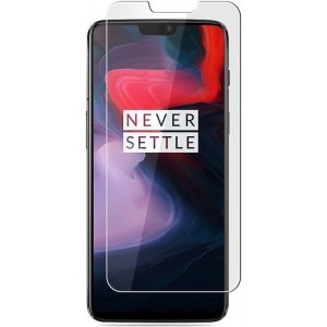 OnePlus 6 Screenprotector Tempered Glass Glazen Gehard Transparant 9H 2.5D - van iCall