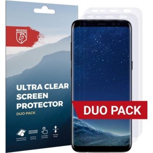 Rosso Samsung Galaxy S8 Ultra Clear Screen Protector Duo Pack