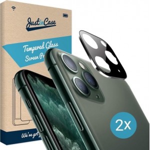 Just in Case Film Protector voor de Apple iPhone 11 Pro Max Camera Lens - 2 stuks