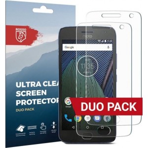 Rosso Motorola Moto G5 Plus Ultra Clear Screen Protector Duo Pack