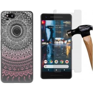 MP Case screenprotector + Spring back cover voor Google Pixel 2