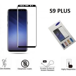 Samsung Galaxy S9Plus 3D Screen Protector  Gehard Glas Bescherming Film