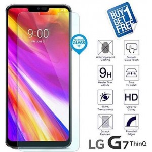 2 Stuks Screenprotector Tempered Glass Glazen Gehard Screen Protector 2.5D 9H (0.3mm) - LG G7 ThinQ