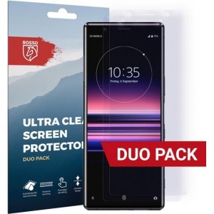 Rosso Sony Xperia 5 Ultra Clear Screen Protector Duo Pack