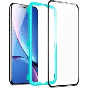 2 Stuks ESR Screen Shield 3D Full Cover Tempered Glass voor Apple iPhone 11 - Zwart