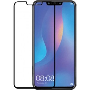 Azuri screenprotector Tempered Glass flat RINOX ARMOR  - Voor Huawei Mate 20 Lite - Zwart frame