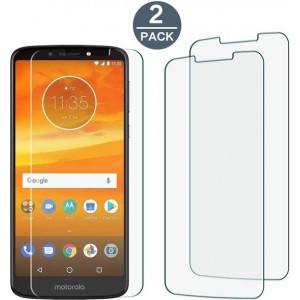 2 Stuks Pack Motorola Moto E5 / Moto G6 Play Tempered glass / Beschermglas Screen Protector