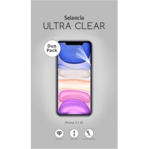 Selencia Duo Pack Ultra Clear Screenprotector voor iPhone 11 / Xr